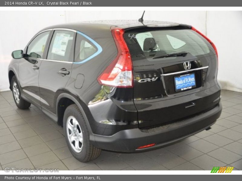 Crystal Black Pearl / Black 2014 Honda CR-V LX