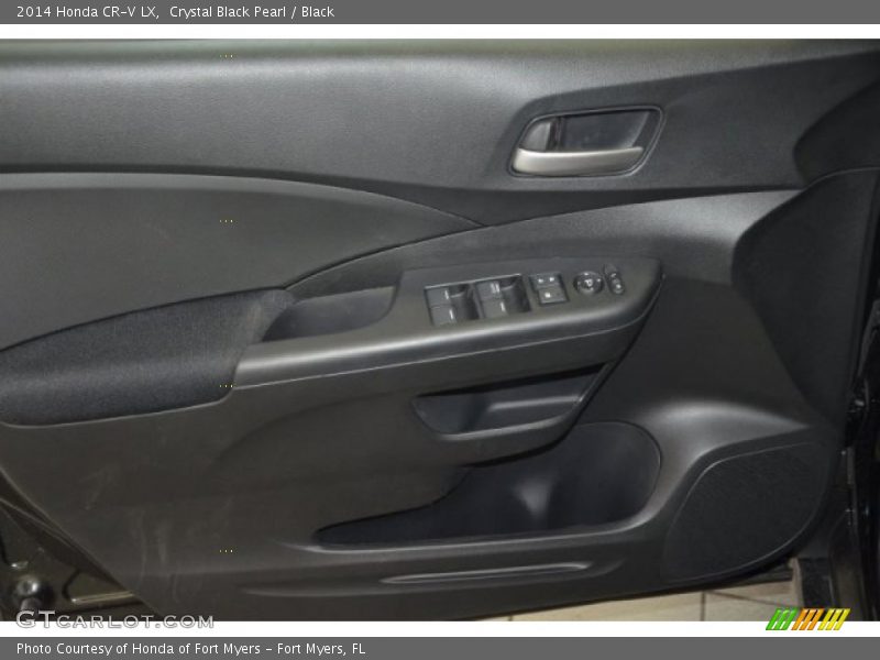 Crystal Black Pearl / Black 2014 Honda CR-V LX