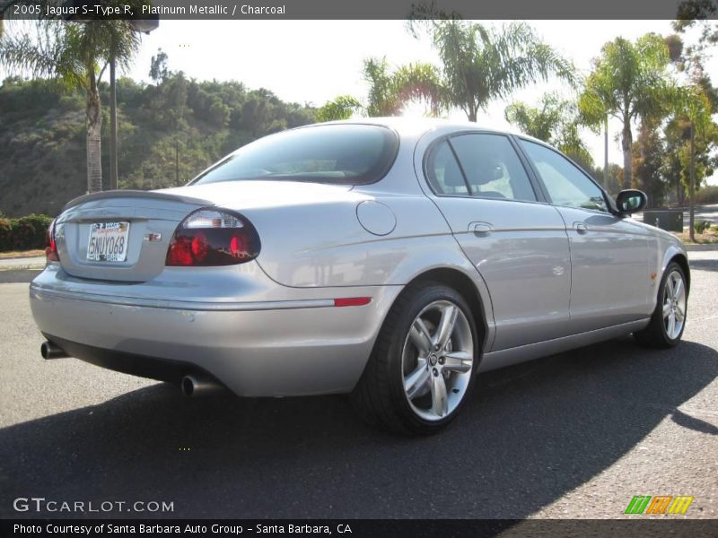 Platinum Metallic / Charcoal 2005 Jaguar S-Type R