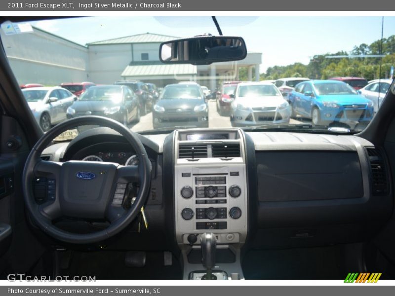 Ingot Silver Metallic / Charcoal Black 2011 Ford Escape XLT