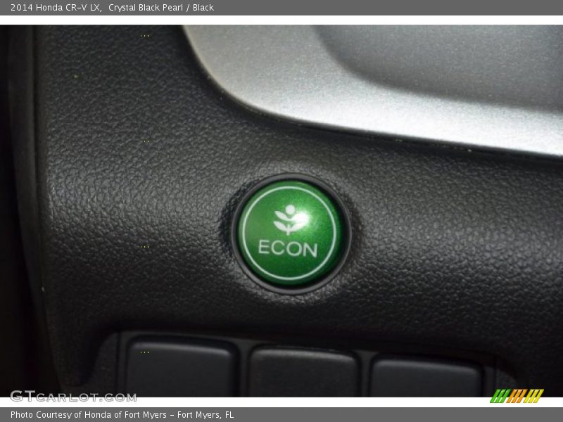 Crystal Black Pearl / Black 2014 Honda CR-V LX