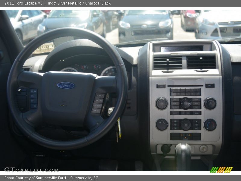 Ingot Silver Metallic / Charcoal Black 2011 Ford Escape XLT