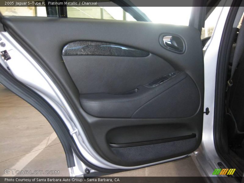 Platinum Metallic / Charcoal 2005 Jaguar S-Type R