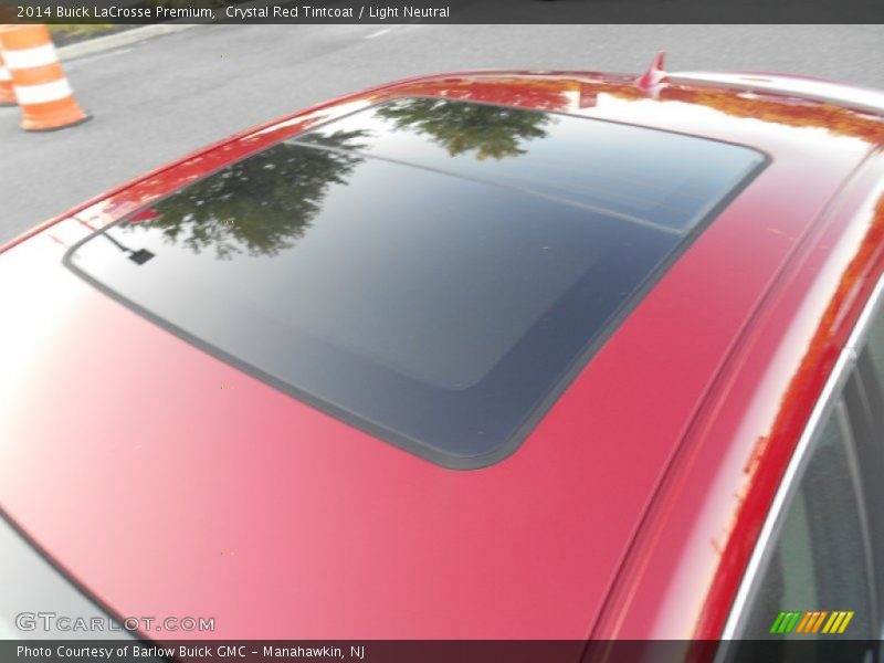 Crystal Red Tintcoat / Light Neutral 2014 Buick LaCrosse Premium