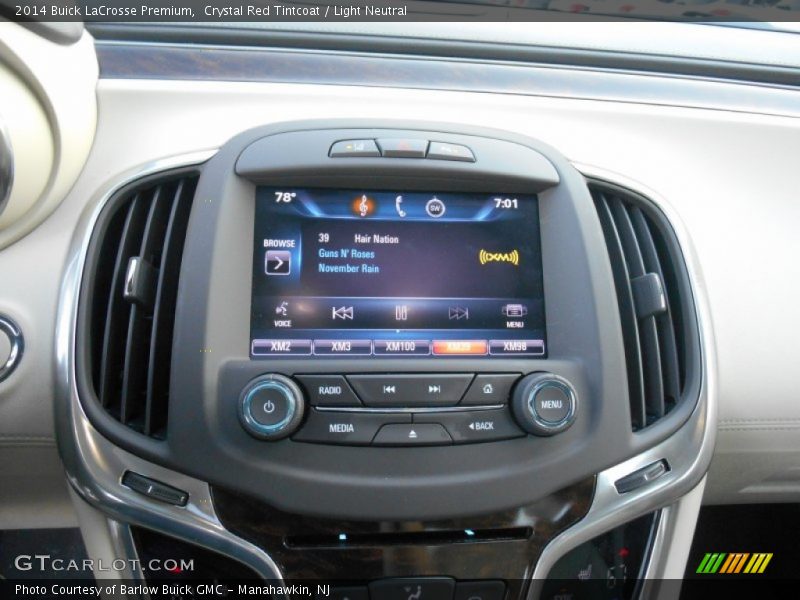 Controls of 2014 LaCrosse Premium