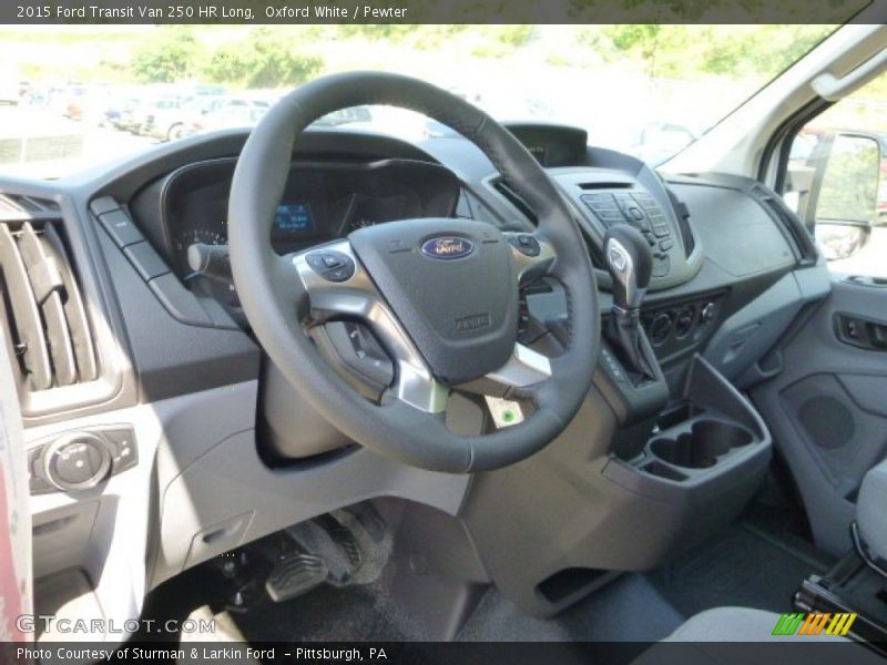 Dashboard of 2015 Transit Van 250 HR Long
