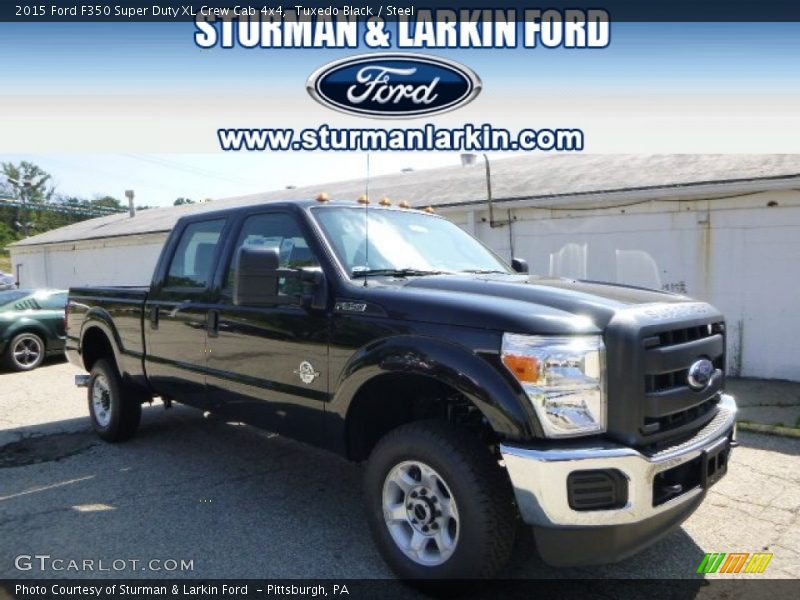 Tuxedo Black / Steel 2015 Ford F350 Super Duty XL Crew Cab 4x4