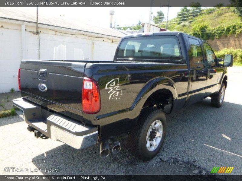 Tuxedo Black / Steel 2015 Ford F350 Super Duty XL Crew Cab 4x4