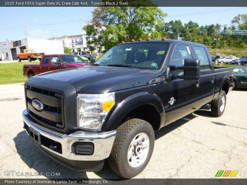 Tuxedo Black / Steel 2015 Ford F350 Super Duty XL Crew Cab 4x4