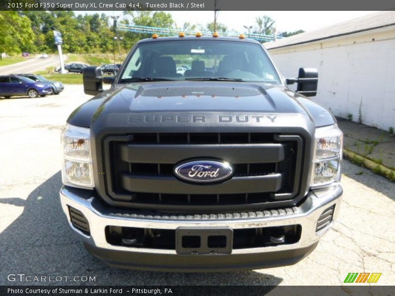Tuxedo Black / Steel 2015 Ford F350 Super Duty XL Crew Cab 4x4