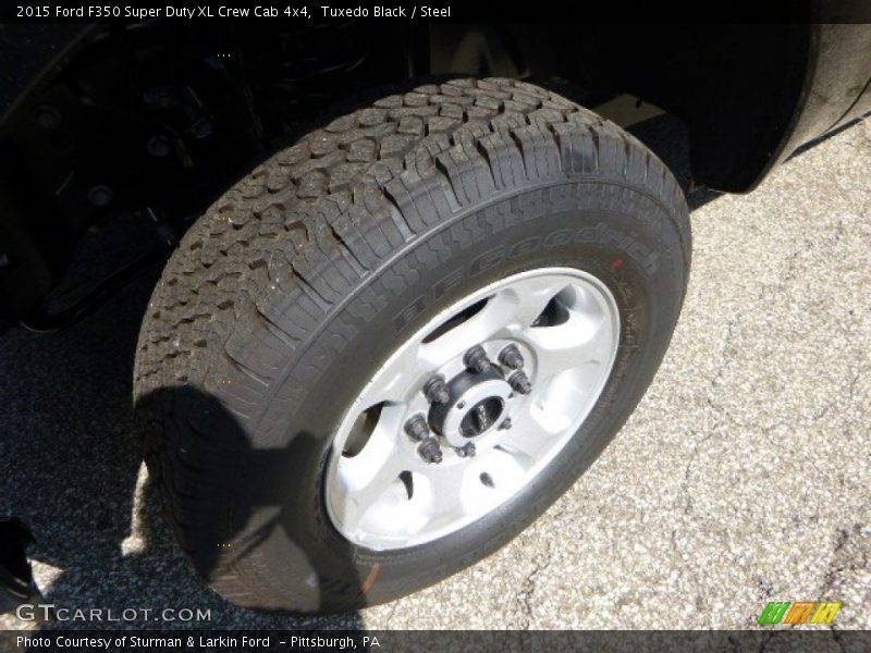 Tuxedo Black / Steel 2015 Ford F350 Super Duty XL Crew Cab 4x4