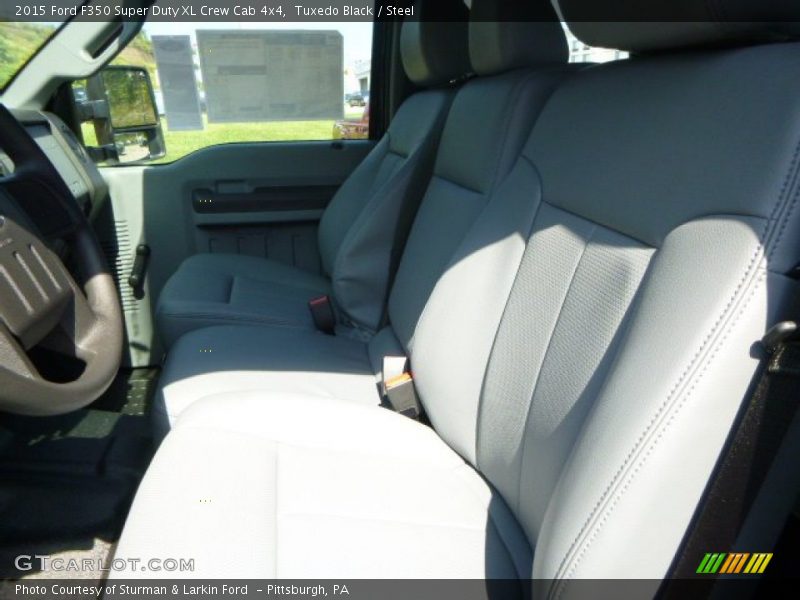 Tuxedo Black / Steel 2015 Ford F350 Super Duty XL Crew Cab 4x4