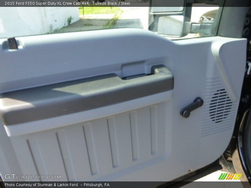 Tuxedo Black / Steel 2015 Ford F350 Super Duty XL Crew Cab 4x4