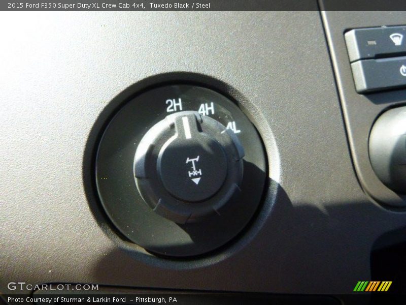 Tuxedo Black / Steel 2015 Ford F350 Super Duty XL Crew Cab 4x4