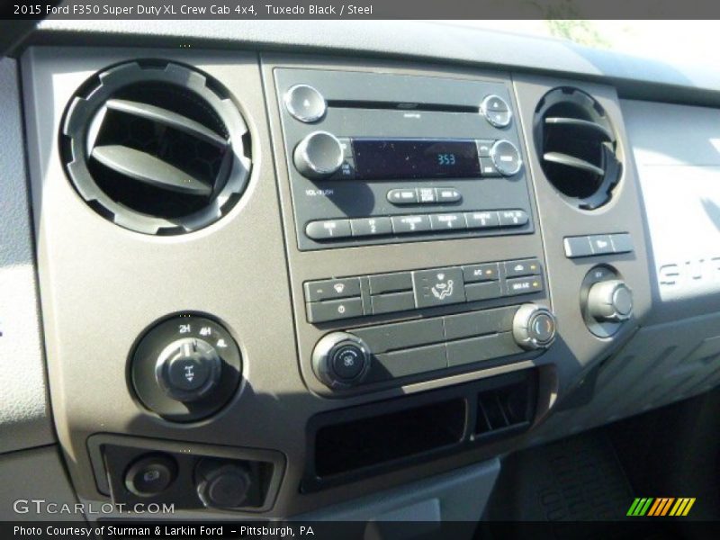Tuxedo Black / Steel 2015 Ford F350 Super Duty XL Crew Cab 4x4
