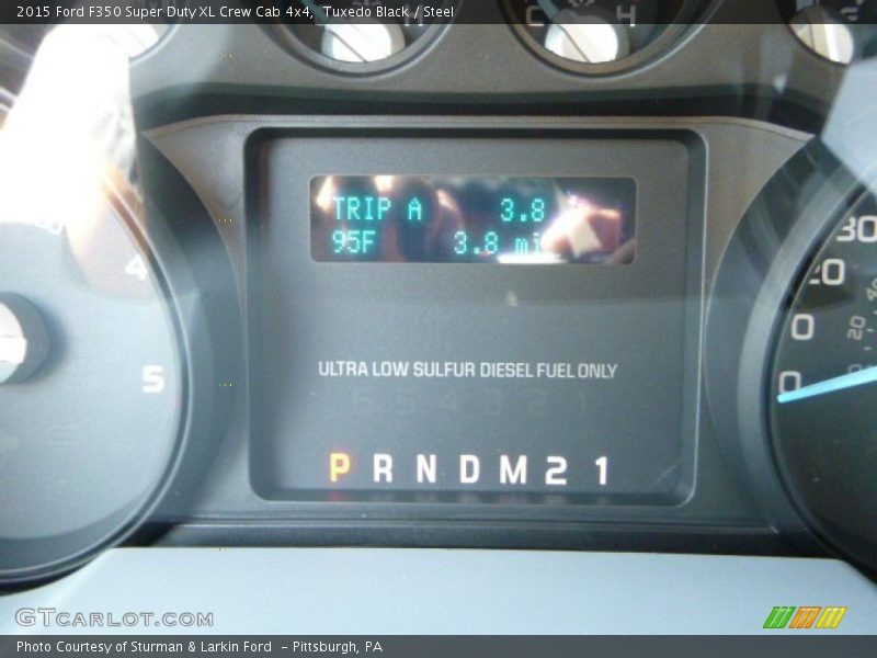 Tuxedo Black / Steel 2015 Ford F350 Super Duty XL Crew Cab 4x4