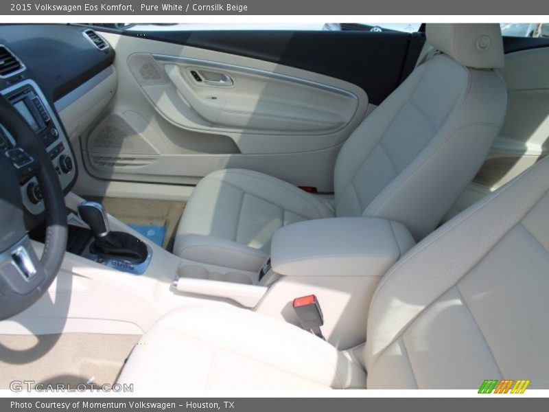 Front Seat of 2015 Eos Komfort