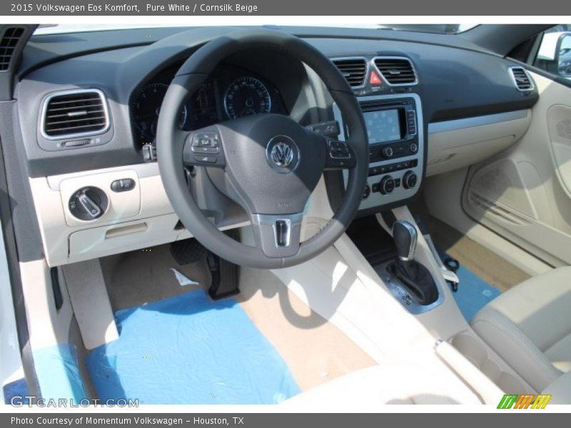 Dashboard of 2015 Eos Komfort