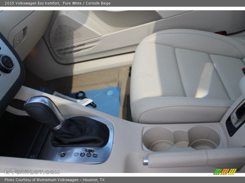 Pure White / Cornsilk Beige 2015 Volkswagen Eos Komfort