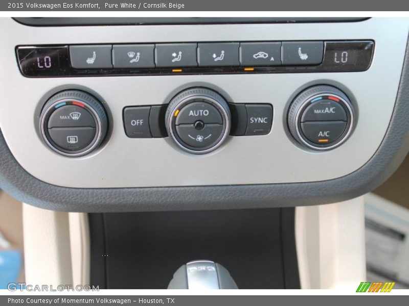 Controls of 2015 Eos Komfort