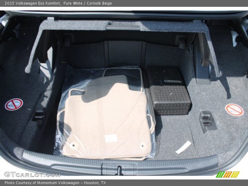  2015 Eos Komfort Trunk