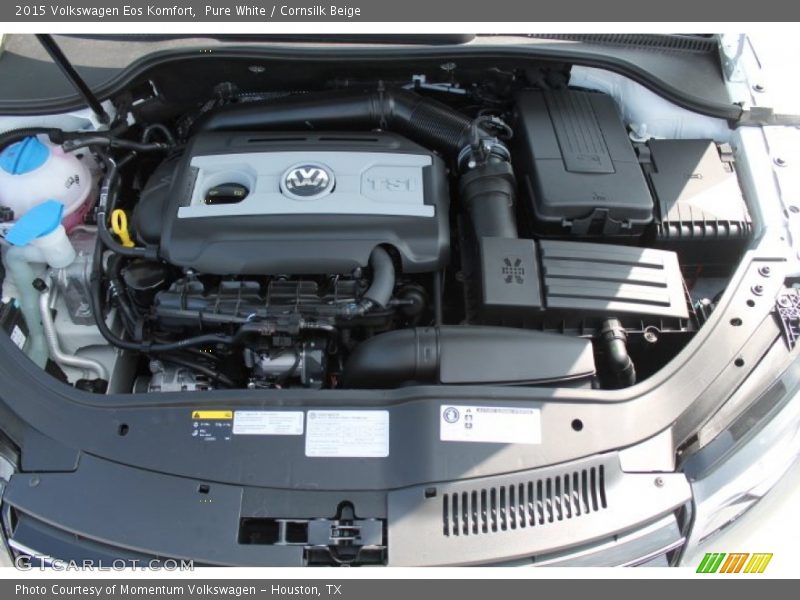  2015 Eos Komfort Engine - 2.0 Liter TSI Turbocharged DOHC 16-Valve VVT 4 Cylinder