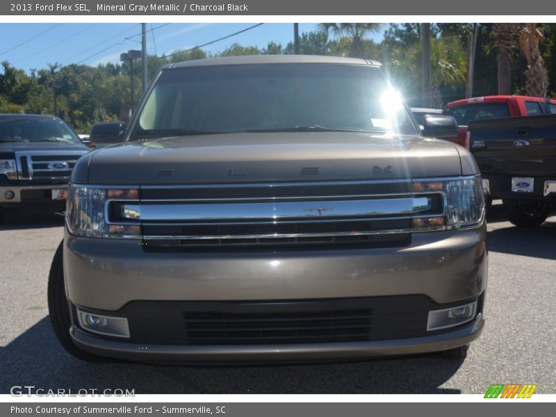 Mineral Gray Metallic / Charcoal Black 2013 Ford Flex SEL