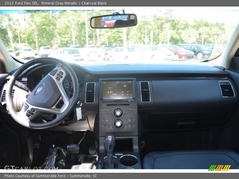 Mineral Gray Metallic / Charcoal Black 2013 Ford Flex SEL