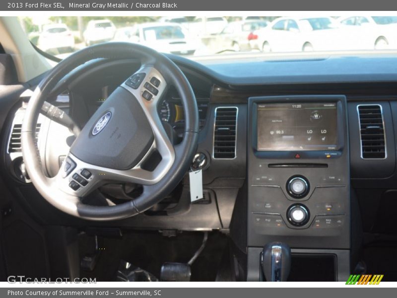 Mineral Gray Metallic / Charcoal Black 2013 Ford Flex SEL