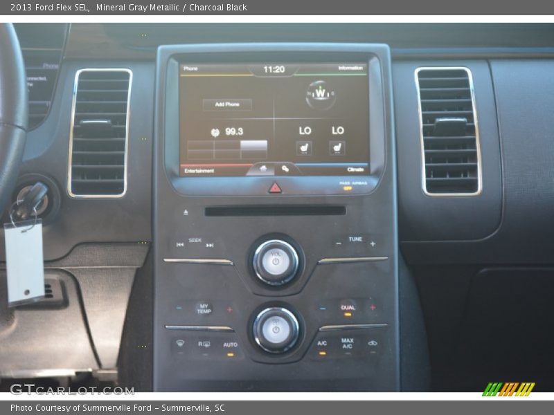 Mineral Gray Metallic / Charcoal Black 2013 Ford Flex SEL