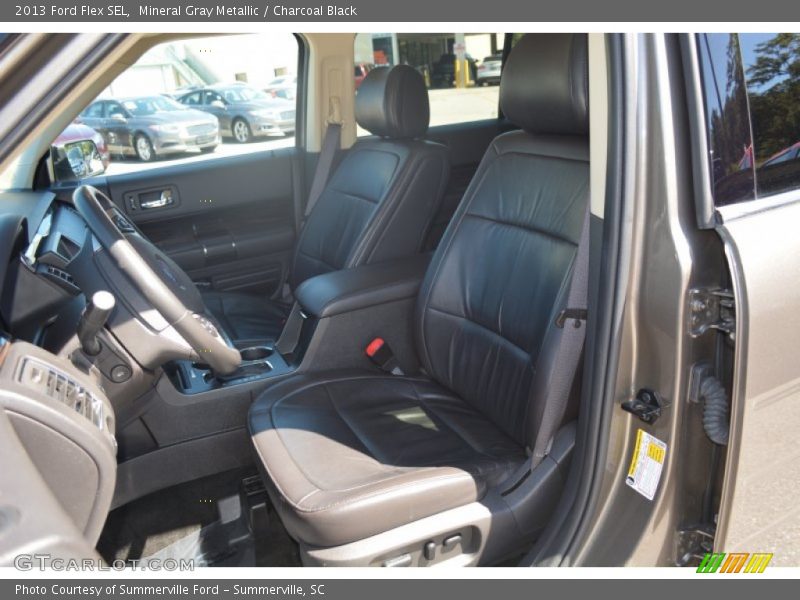 Mineral Gray Metallic / Charcoal Black 2013 Ford Flex SEL