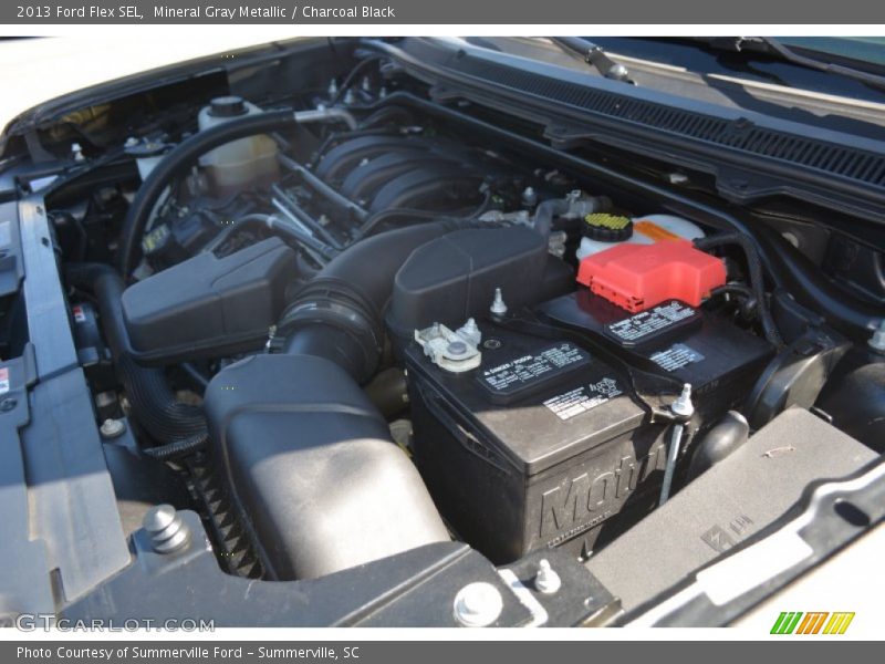Mineral Gray Metallic / Charcoal Black 2013 Ford Flex SEL