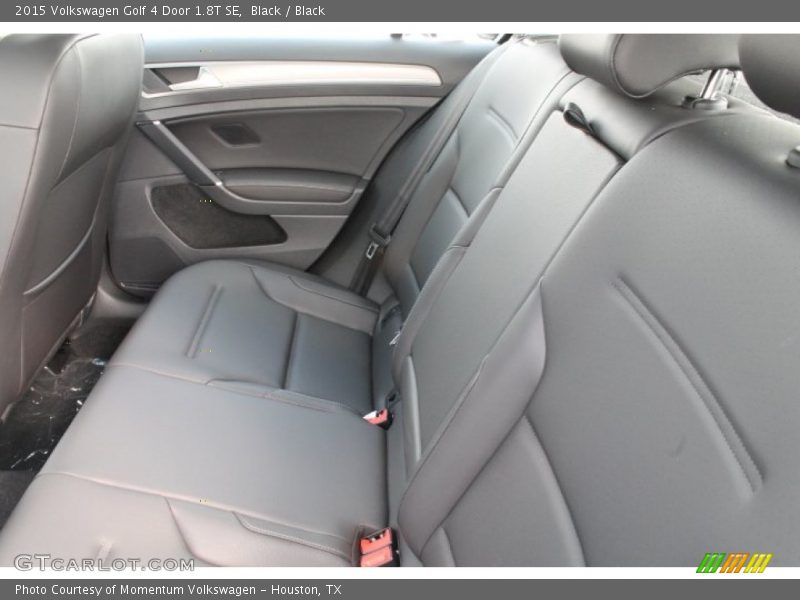 Black / Black 2015 Volkswagen Golf 4 Door 1.8T SE