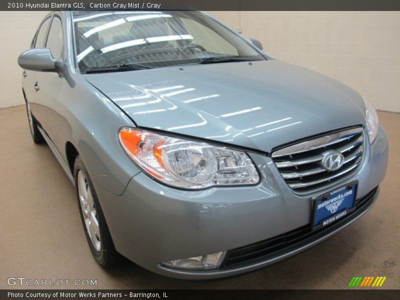 Carbon Gray Mist / Gray 2010 Hyundai Elantra GLS