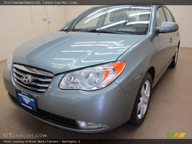 Carbon Gray Mist / Gray 2010 Hyundai Elantra GLS