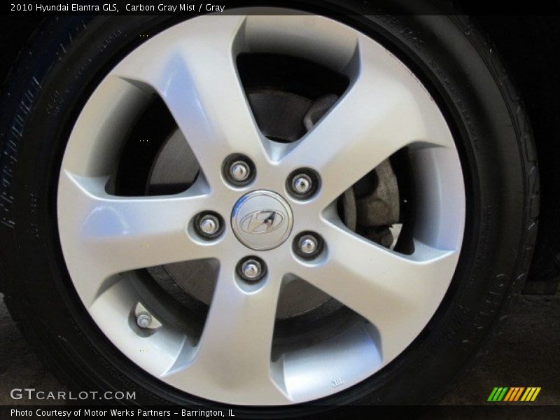Carbon Gray Mist / Gray 2010 Hyundai Elantra GLS