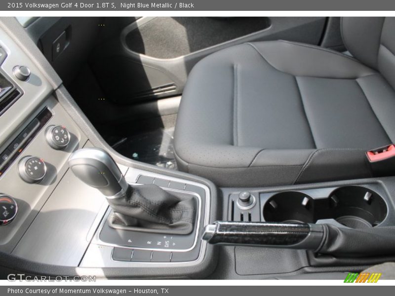 Night Blue Metallic / Black 2015 Volkswagen Golf 4 Door 1.8T S