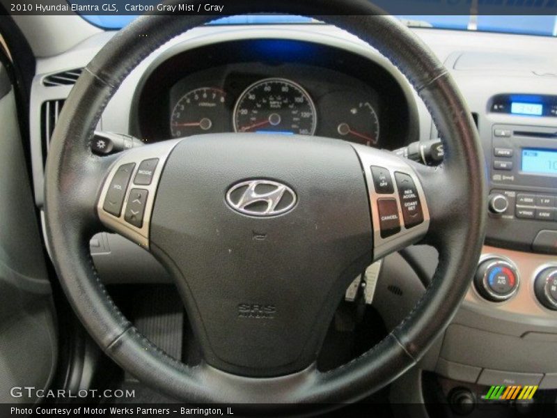 Carbon Gray Mist / Gray 2010 Hyundai Elantra GLS