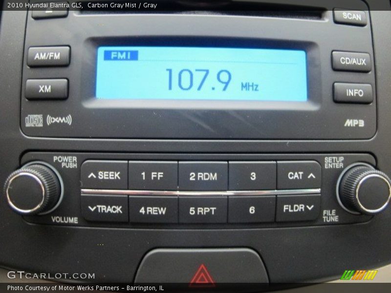 Carbon Gray Mist / Gray 2010 Hyundai Elantra GLS
