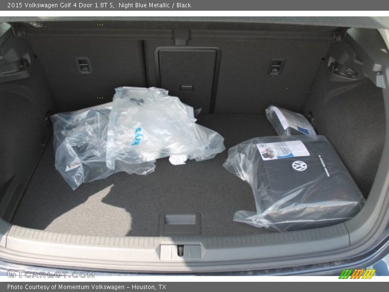 Night Blue Metallic / Black 2015 Volkswagen Golf 4 Door 1.8T S