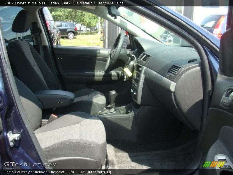 Dark Blue Metallic / Cashmere Beige 2007 Chevrolet Malibu LS Sedan
