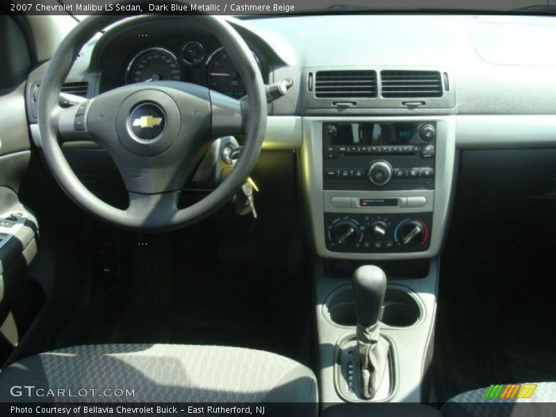 Dark Blue Metallic / Cashmere Beige 2007 Chevrolet Malibu LS Sedan