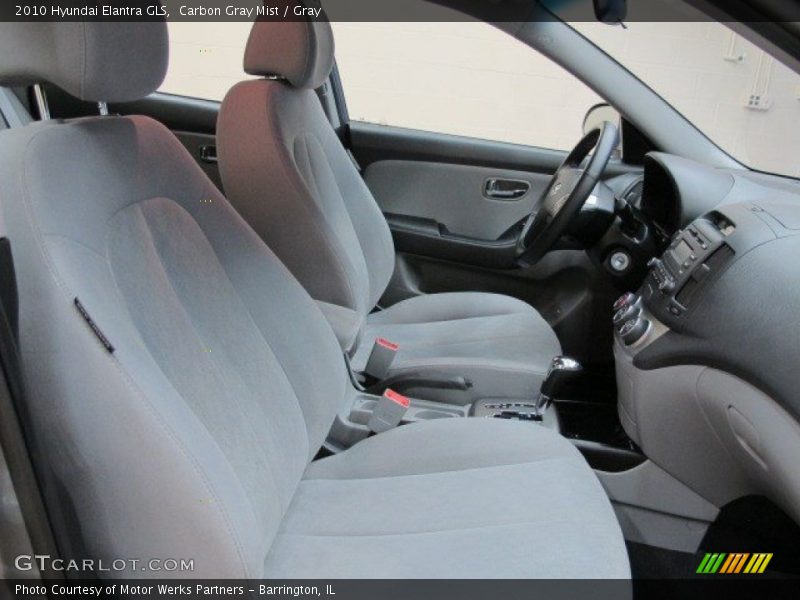 Carbon Gray Mist / Gray 2010 Hyundai Elantra GLS