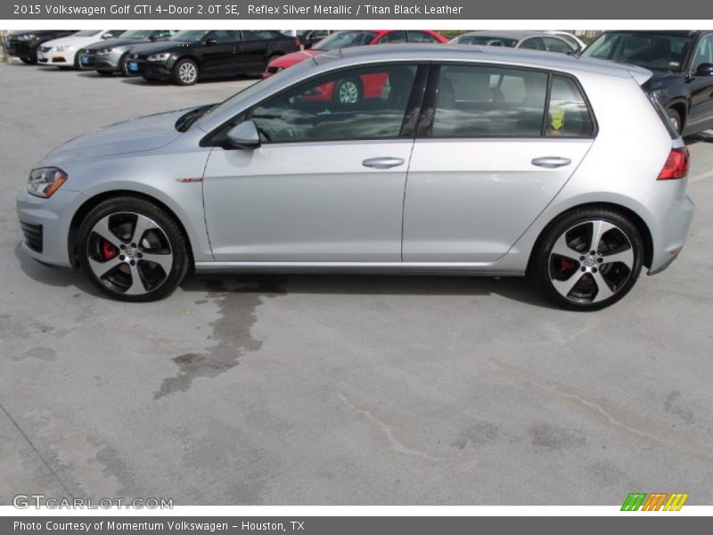 2015 Golf GTI 4-Door 2.0T SE Reflex Silver Metallic