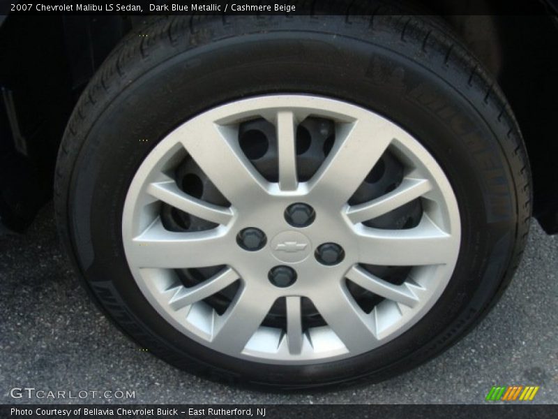 Dark Blue Metallic / Cashmere Beige 2007 Chevrolet Malibu LS Sedan