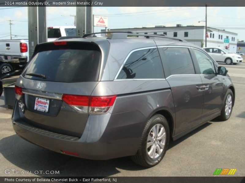 Modern Steel Metallic / Gray 2014 Honda Odyssey EX