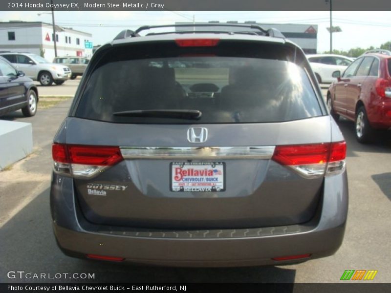 Modern Steel Metallic / Gray 2014 Honda Odyssey EX
