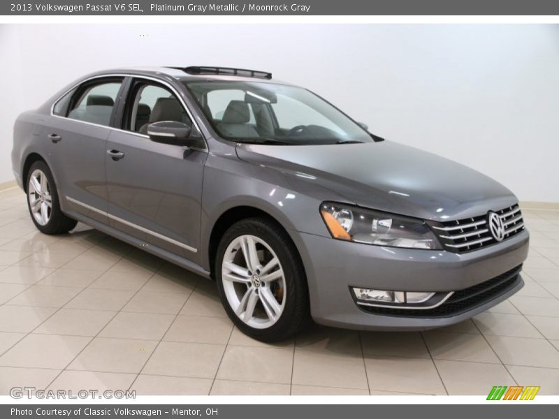 Platinum Gray Metallic / Moonrock Gray 2013 Volkswagen Passat V6 SEL