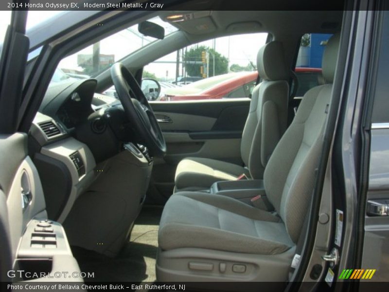 Modern Steel Metallic / Gray 2014 Honda Odyssey EX