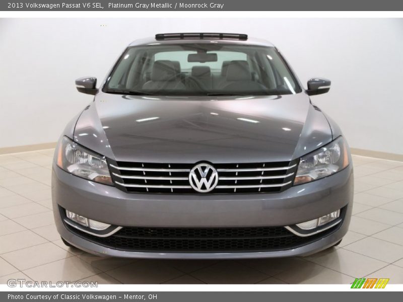 Platinum Gray Metallic / Moonrock Gray 2013 Volkswagen Passat V6 SEL